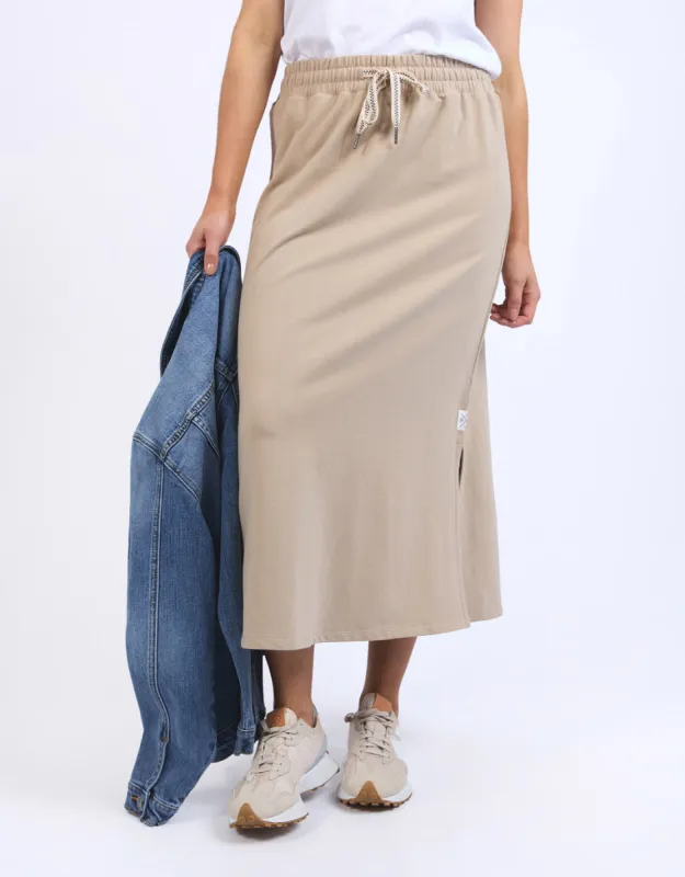 Travel Skirt - Latte sold by White & Co