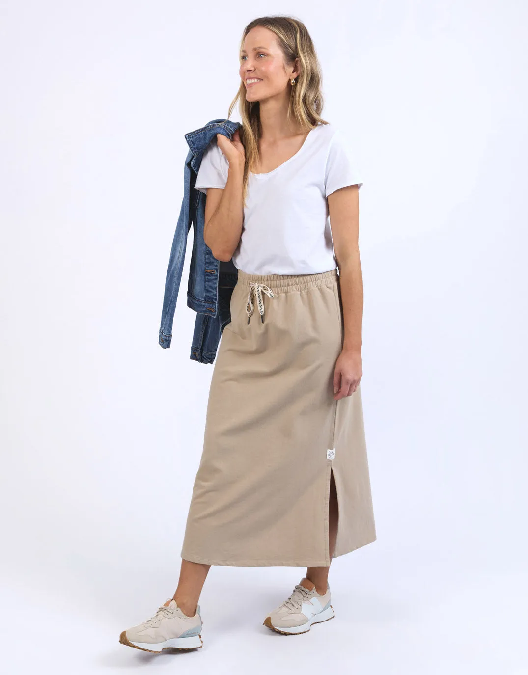 Travel Skirt - Latte sold by White & Co product image thumbnail 2