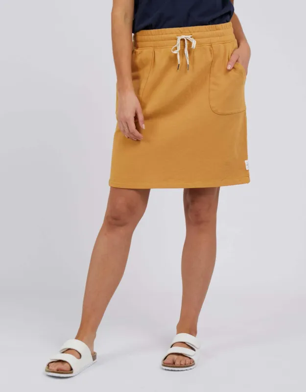 Cassie Skirt - Honey Mustard sold by White & Co