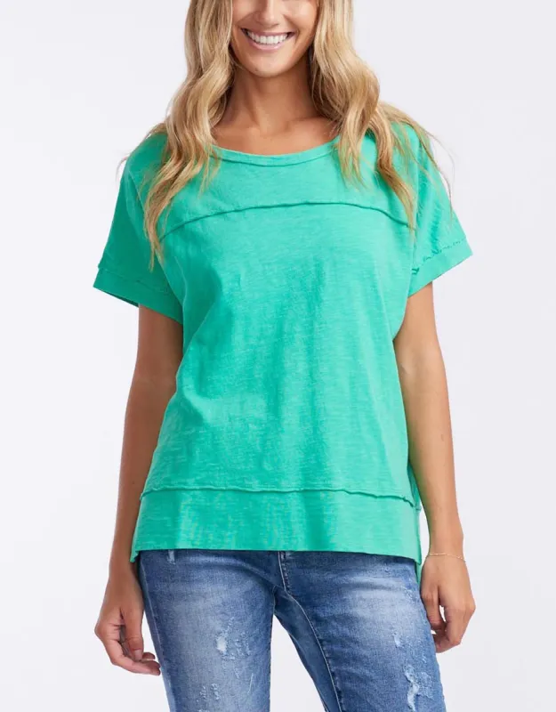 Allison Tee - Bright Green sold by White & Co