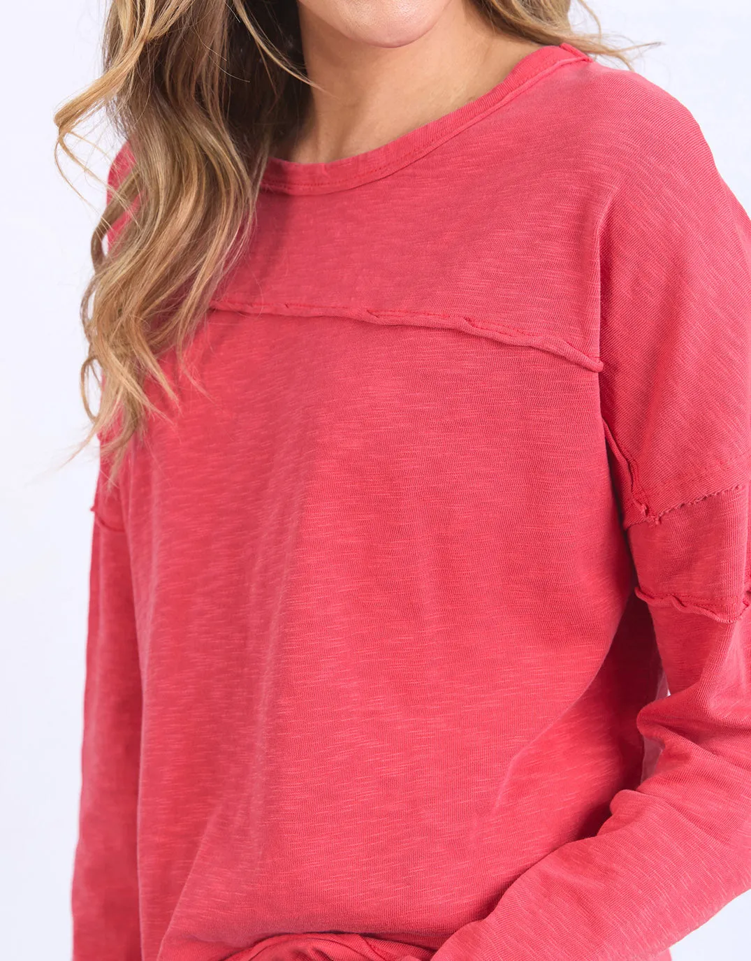 Jayne Throw On Top - Cayenne sold by White & Co product image thumbnail 5