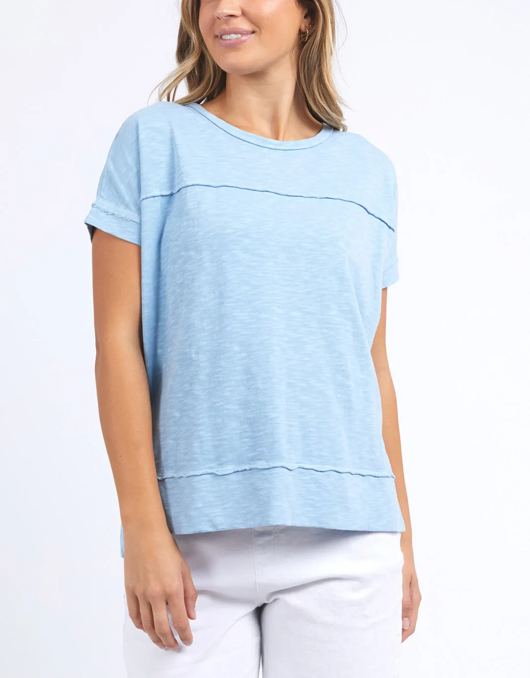 Allison Tee - Blue Bell sold by White & Co