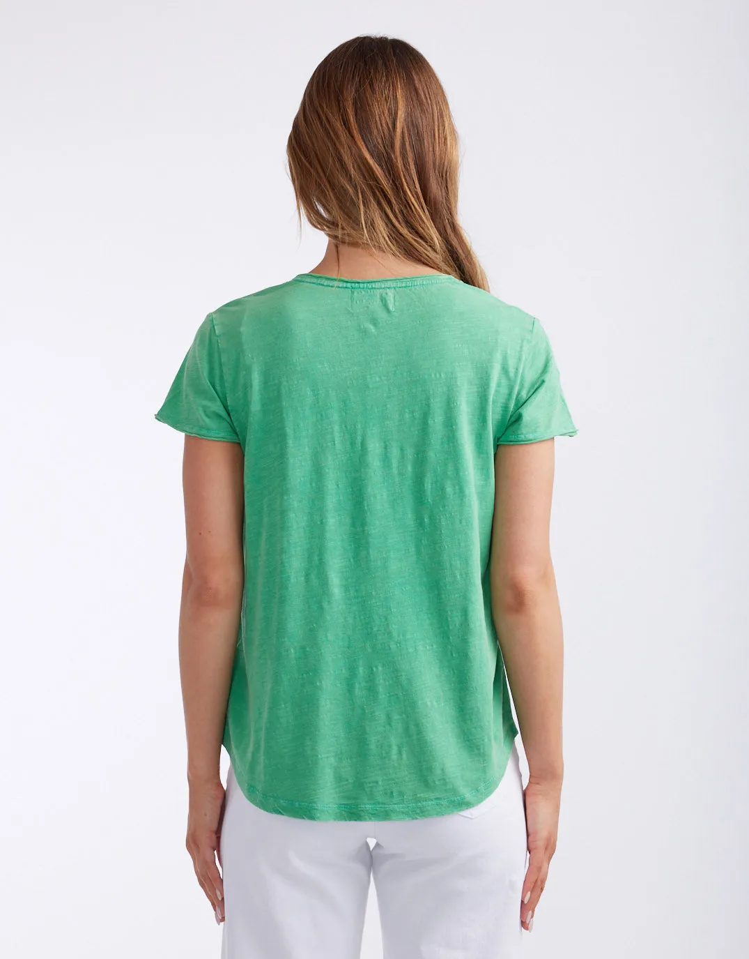 Original V Neck T-Shirt - Apple sold by White & Co product image thumbnail 5