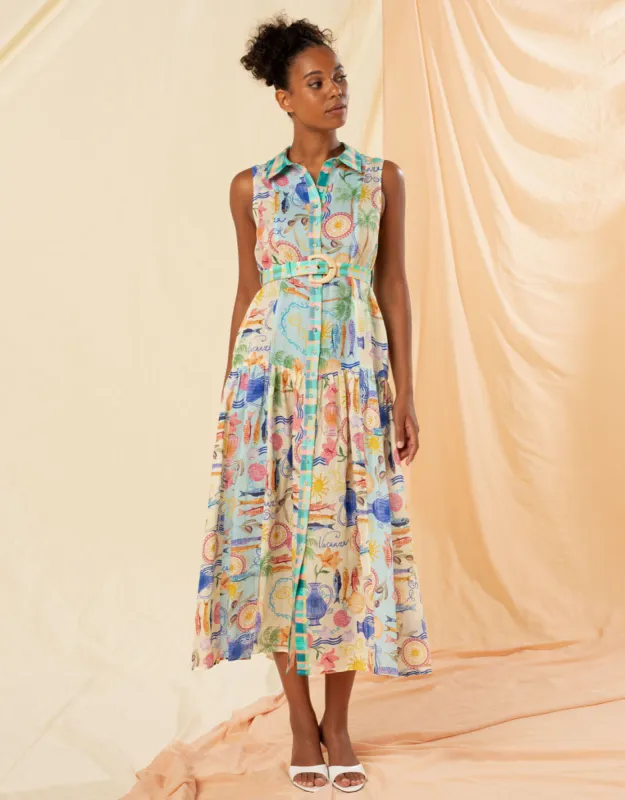 Gilda Maxi Dress - Multi sold by White & Co