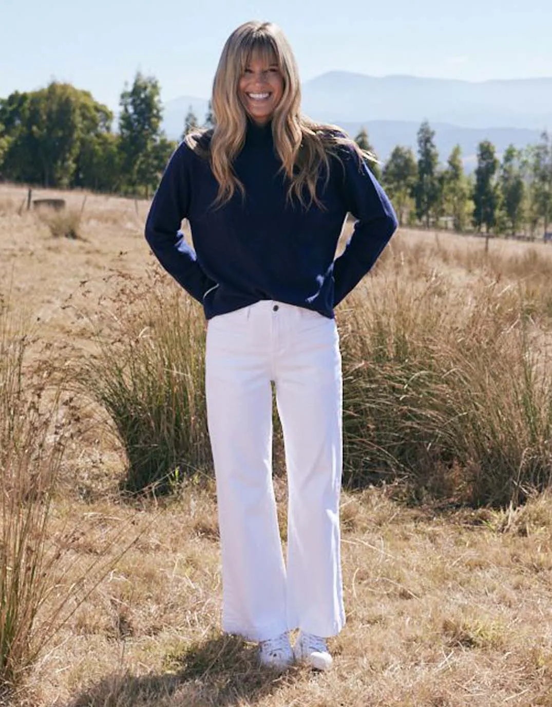 Freya Jeans - Snow White Denim sold by White & Co product image thumbnail 3