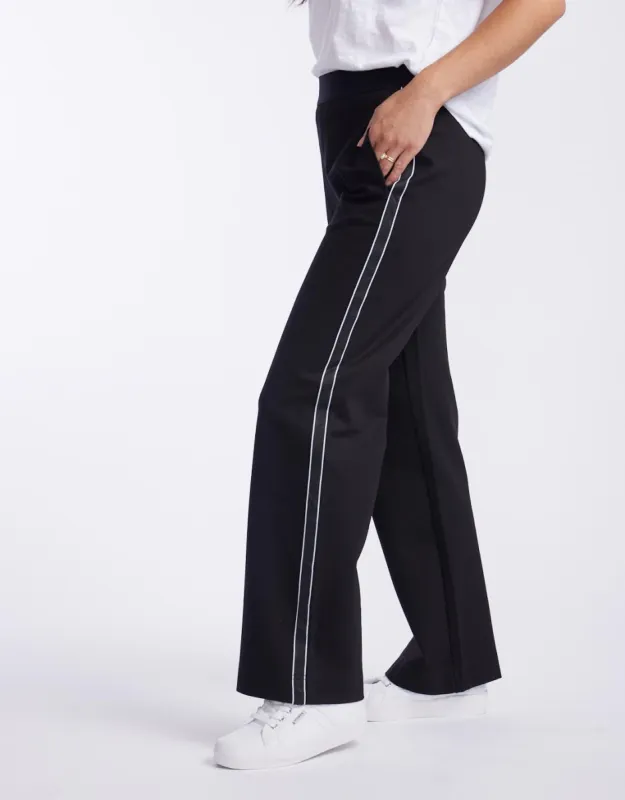 Timeless Straight Leg Ponte Pant - French Tape sold by White & Co