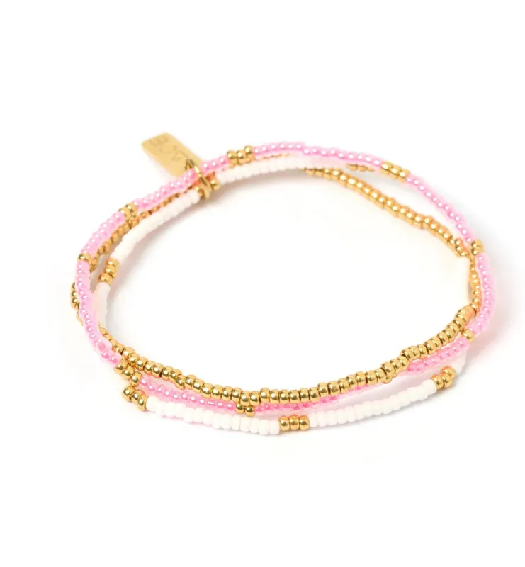 Sunny Bracelet Set - Berry sold by White & Co