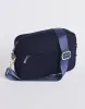Off-Duty Crossbody Bag - Navy/Silver sold by White & Co