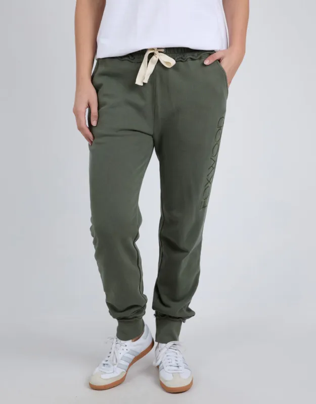 Simplified Track Pant - Khaki sold by White & Co