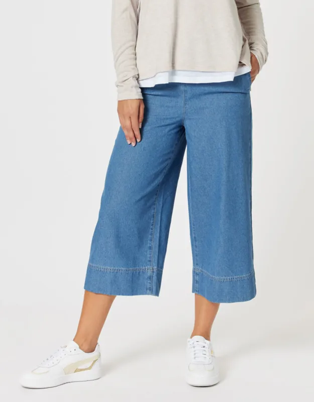 Molly Pant - Denim sold by White & Co