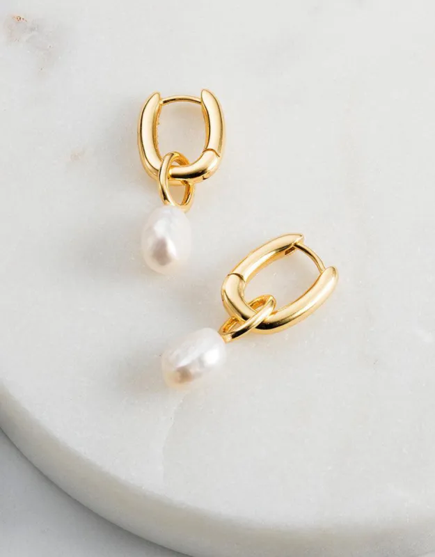 Prue Earring - Gold sold by White & Co