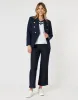 Hudson Wide Leg Jeans - Dark Denim sold by White & Co