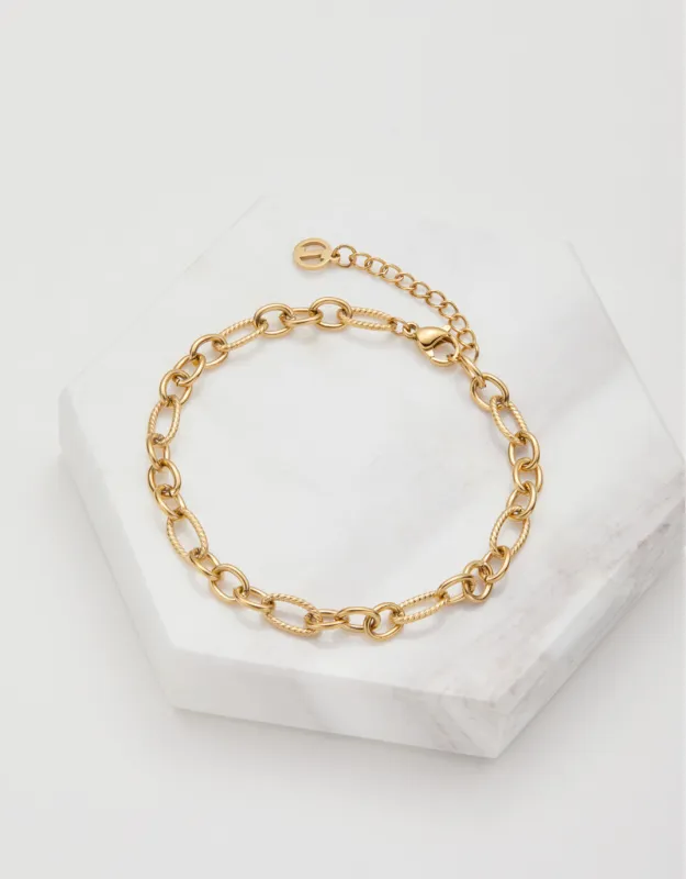 Carla Bracelet - Gold sold by White & Co