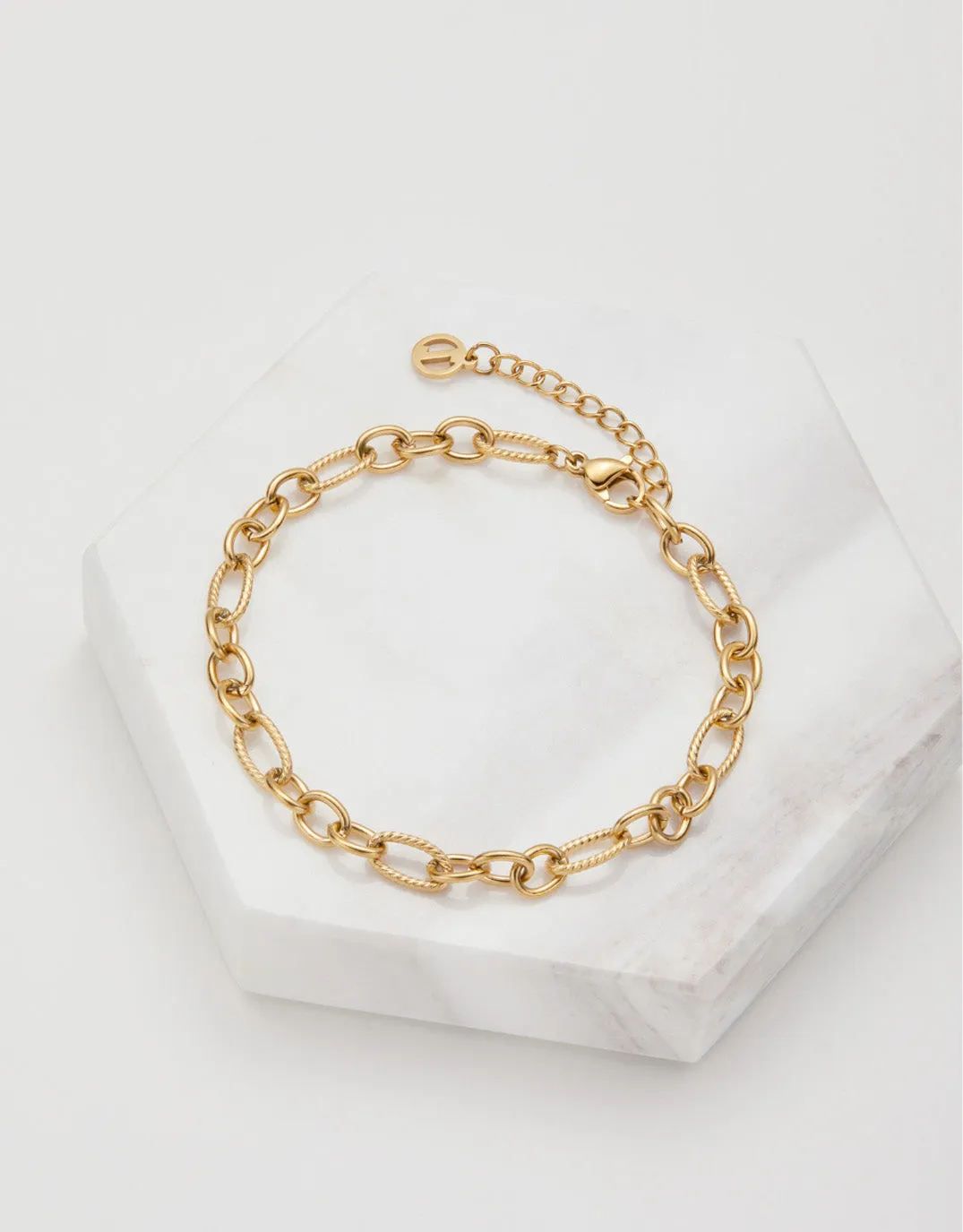 Carla Bracelet - Gold sold by White & Co