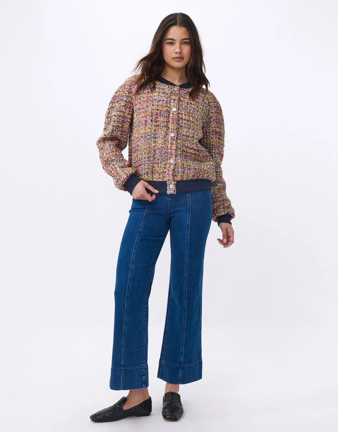 Abigail Bomber Jacket - Multi sold by White & Co product image thumbnail 4