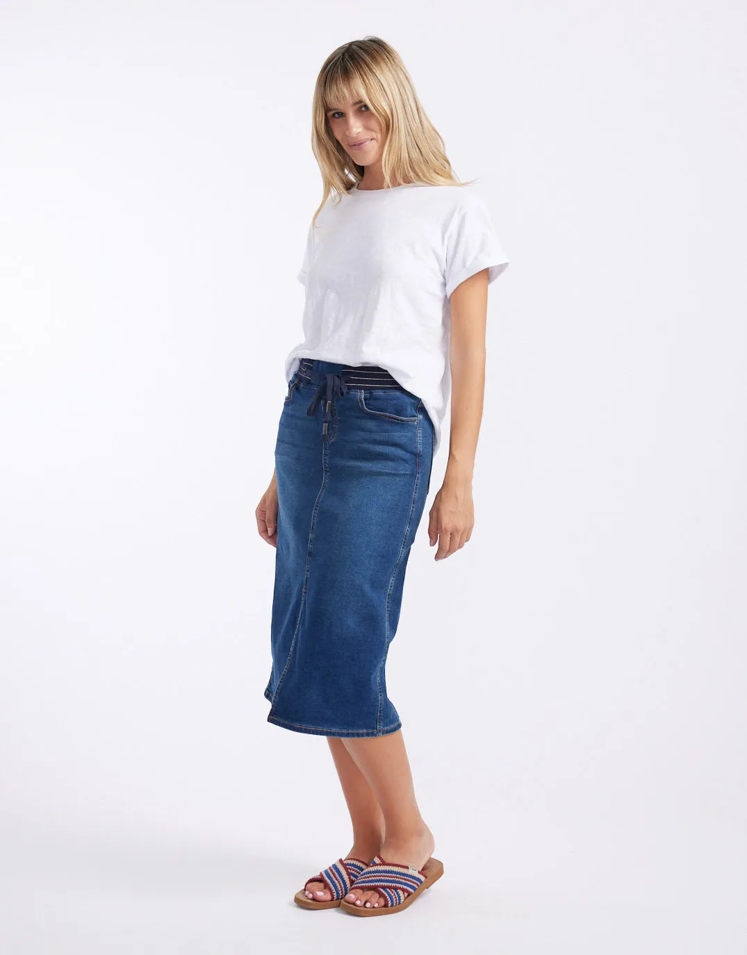 Hugo Skirt - Denim sold by White & Co product image thumbnail 4