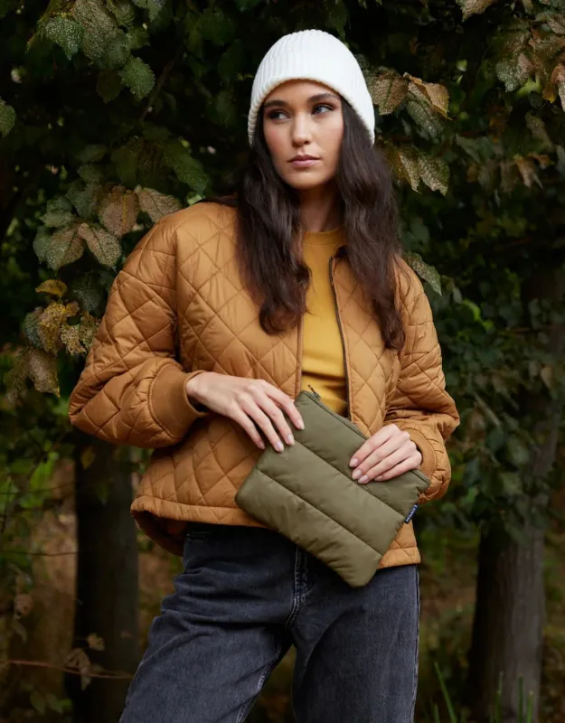 Flat Base Cloud - Khaki sold by White & Co