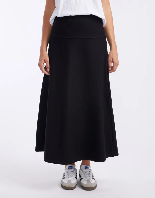 Amy Stretch Skirt - Black sold by White & Co