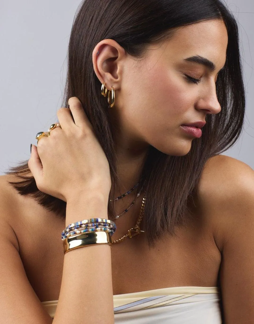 Harlow Bracelet - Navy sold by White & Co product image thumbnail 2