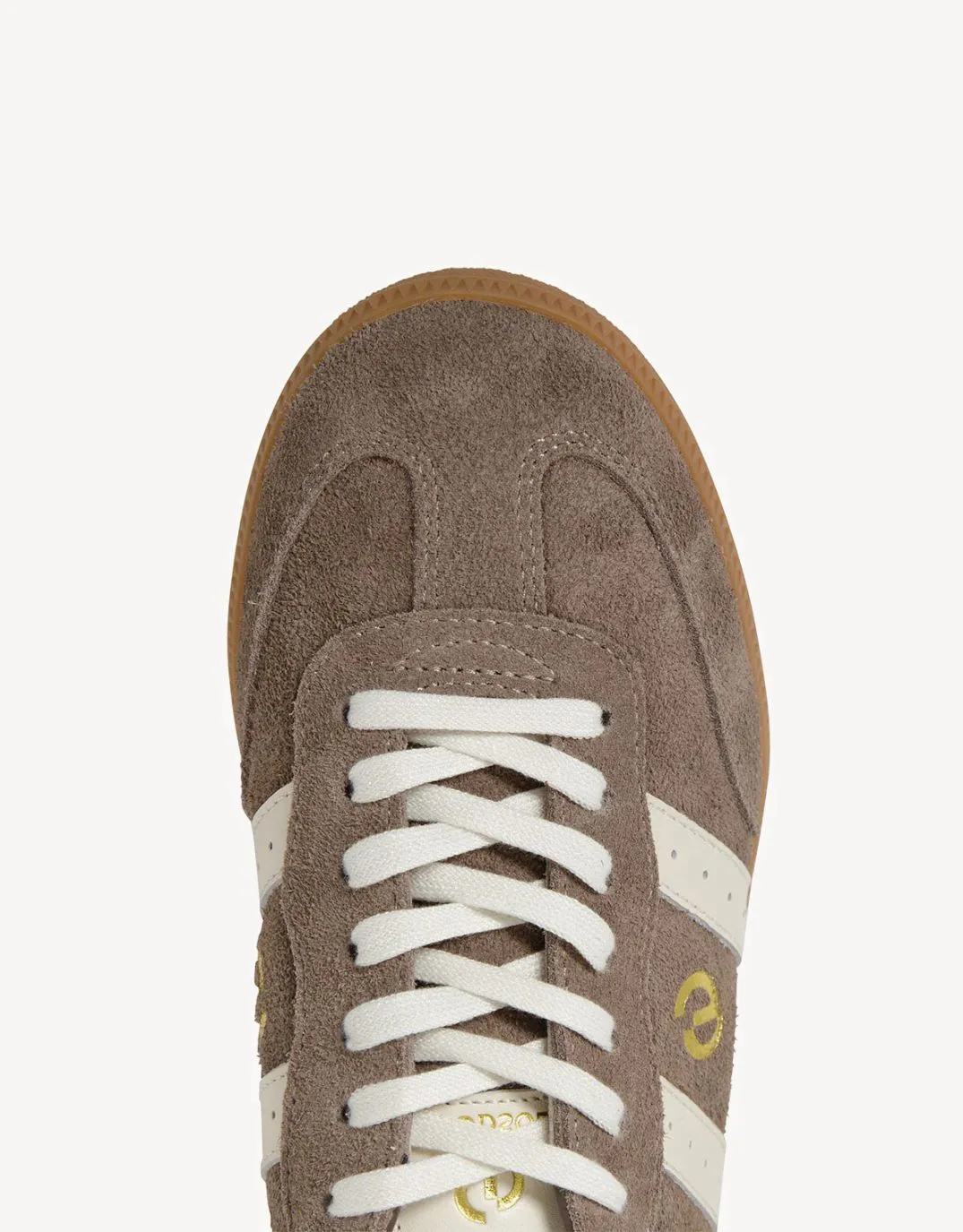 Parallel Suede Sneakers - Walnut Brown/Ivory sold by White & Co product image thumbnail 5