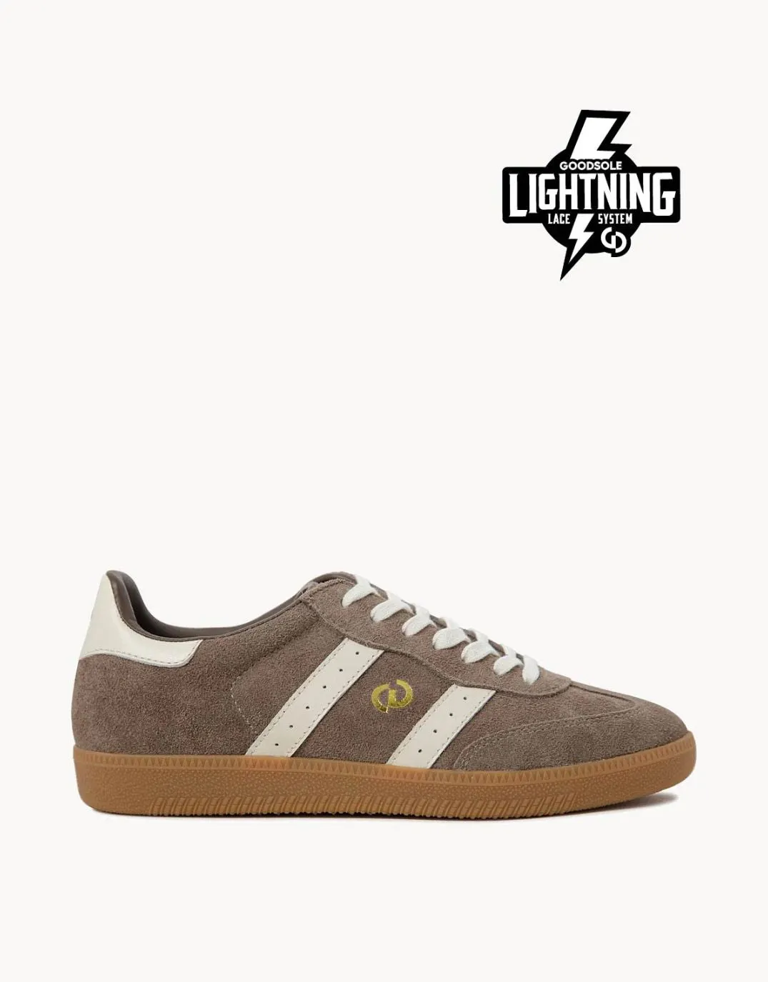 Parallel Suede Sneakers - Walnut Brown/Ivory sold by White & Co product image thumbnail 2