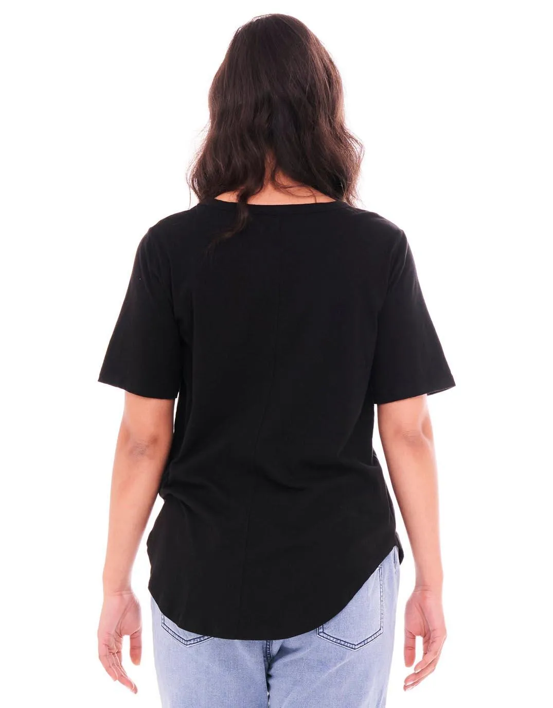 Ariana Tee - Black sold by White & Co product image thumbnail 4