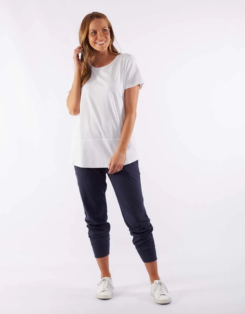 Fundamental Rib Short Sleeve Tee - White sold by White & Co product image thumbnail 2