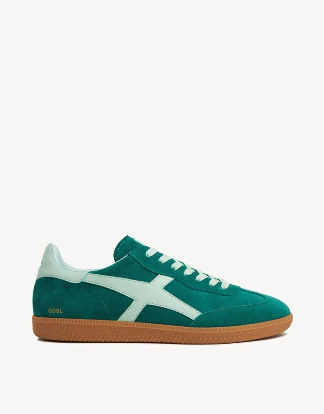 Crossroads Suede Sneakers - Green/Mint sold by White & Co product image thumbnail 2