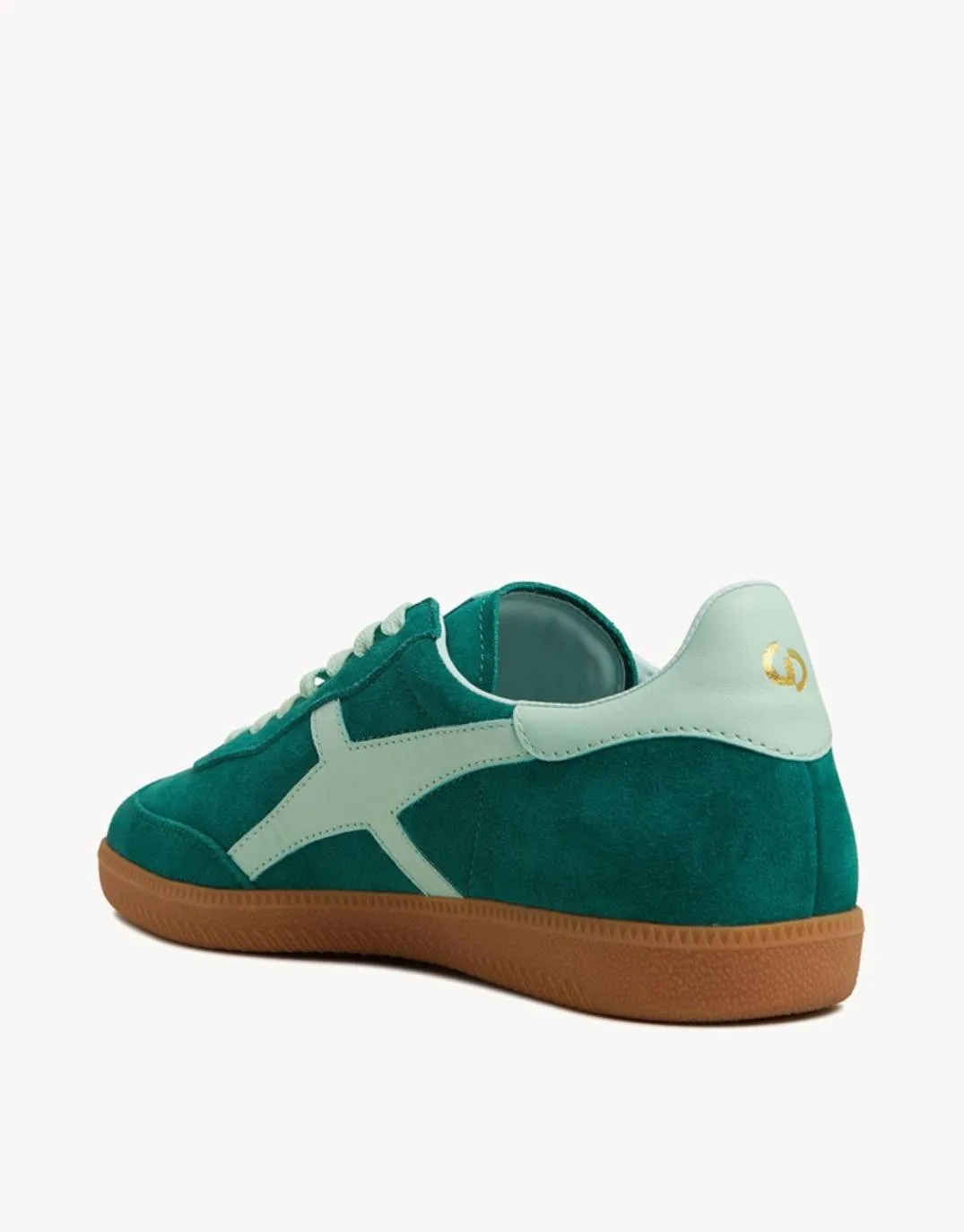 Crossroads Suede Sneakers - Green/Mint sold by White & Co product image thumbnail 3