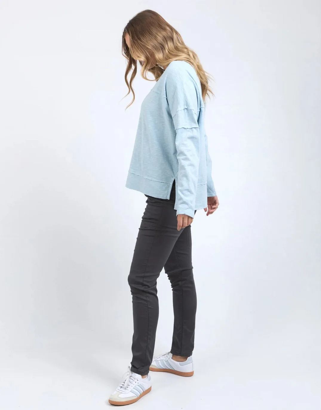 Jayne Throw On Top - Celestial Blue sold by White & Co product image thumbnail 4