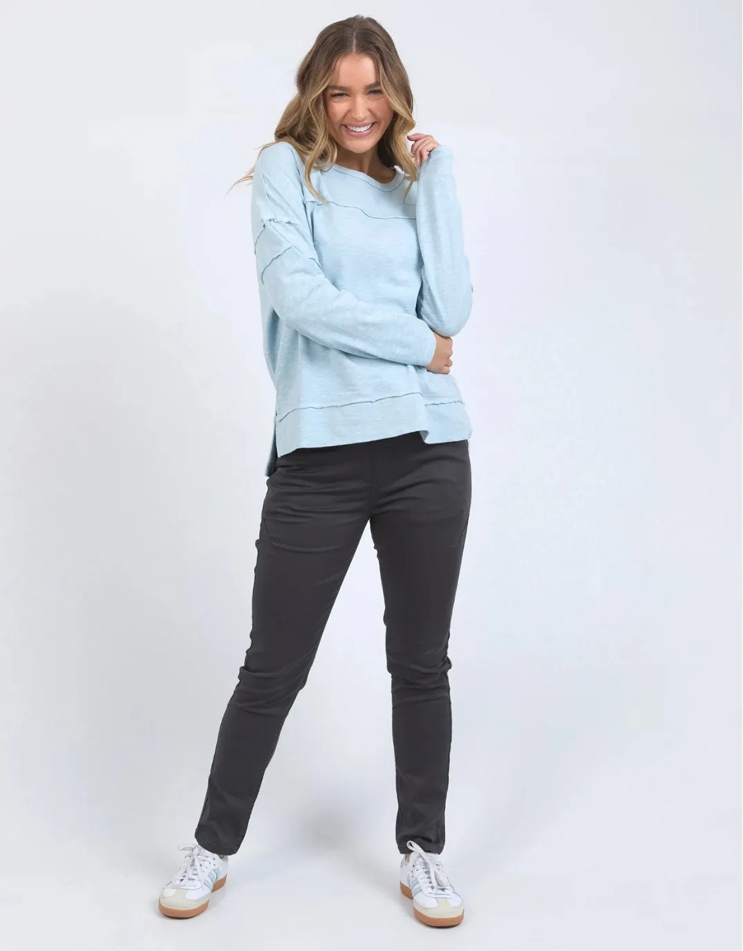 Jayne Throw On Top - Celestial Blue sold by White & Co product image thumbnail 3