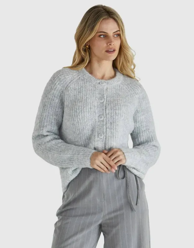 Romee Cardigan - White Marle sold by White & Co
