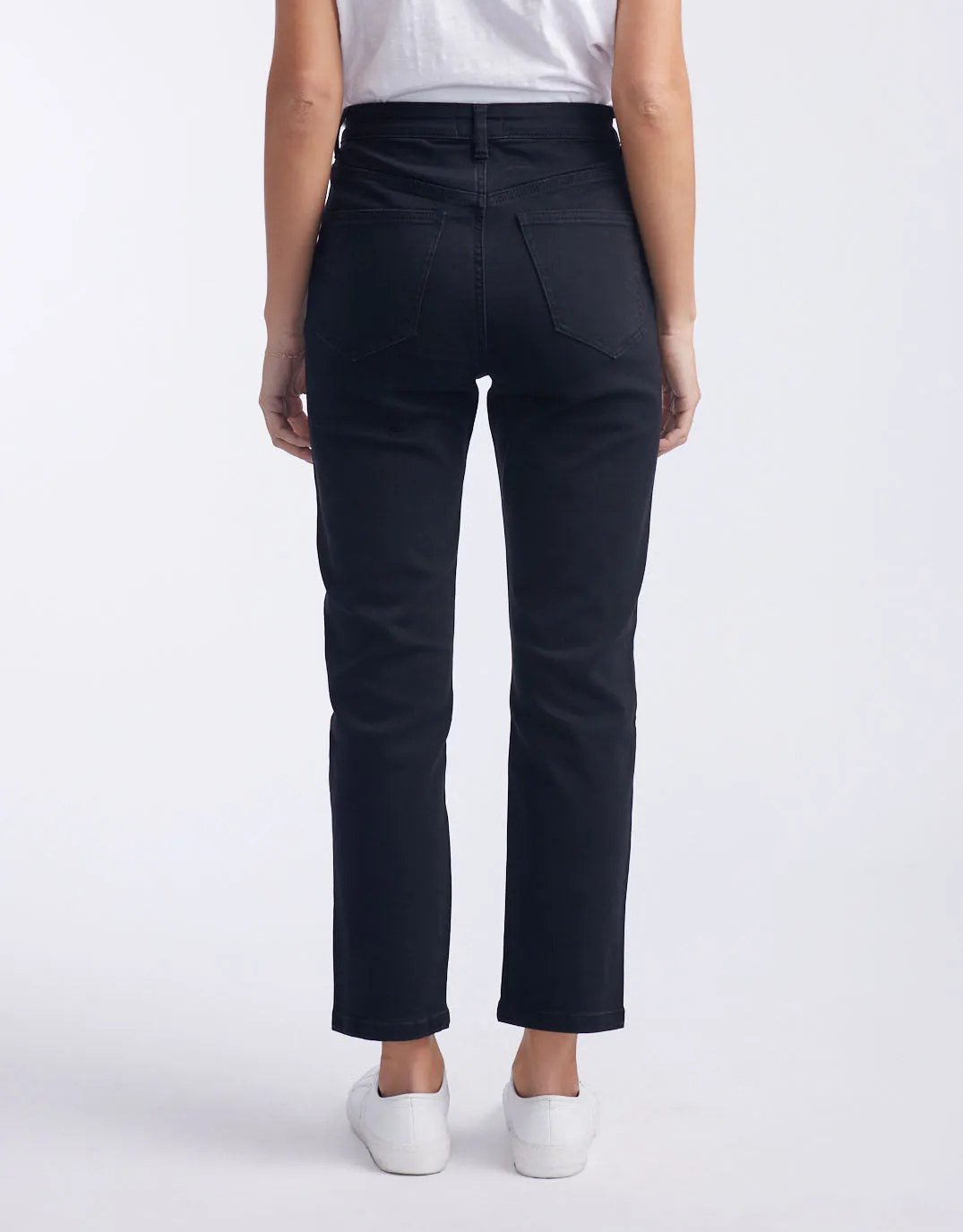 Noelle Straight Leg Jean - Black sold by White & Co product image thumbnail 3