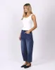 Toni Barrel Jeans - Dark Wash sold by White & Co