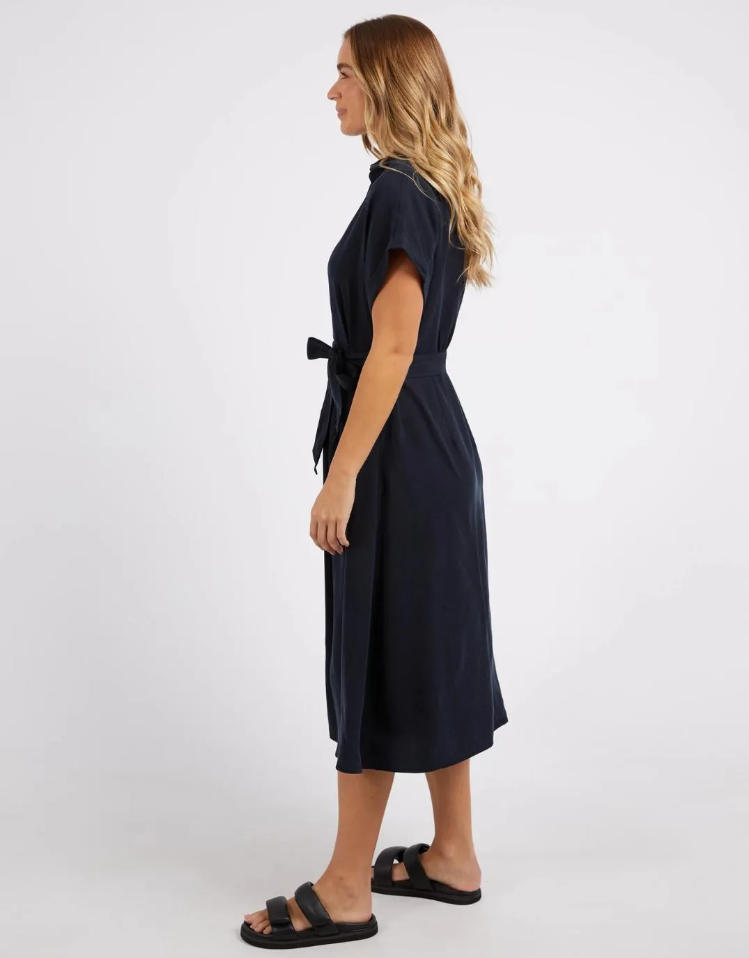 Lucia Dress - Washed Black sold by White & Co product image thumbnail 2