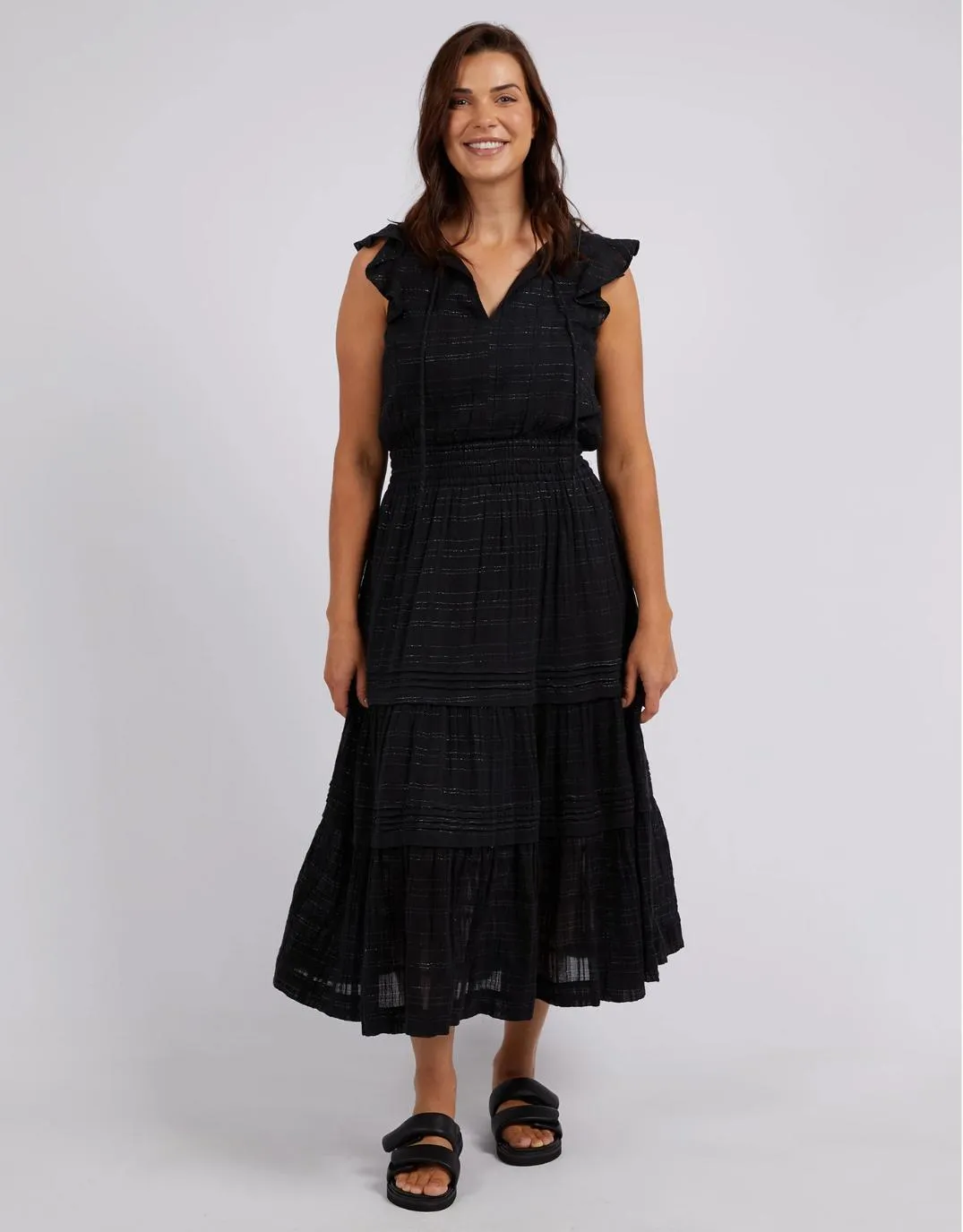 Isabella Dress - Black sold by White & Co