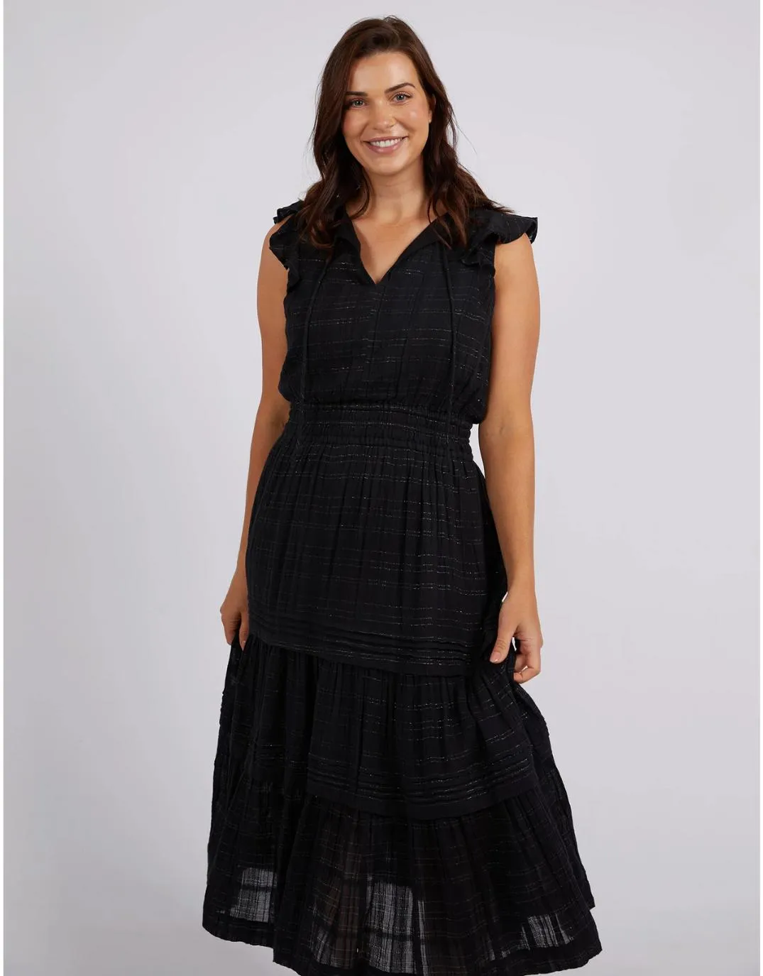 Isabella Dress - Black sold by White & Co product image thumbnail 5