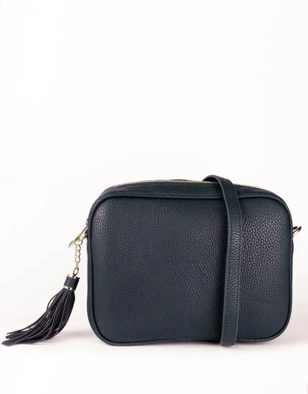 Zoe Classic Crossbody Bag - Navy sold by White & Co