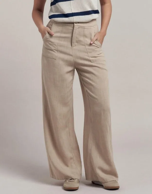 Billie Pants - Camel sold by White & Co