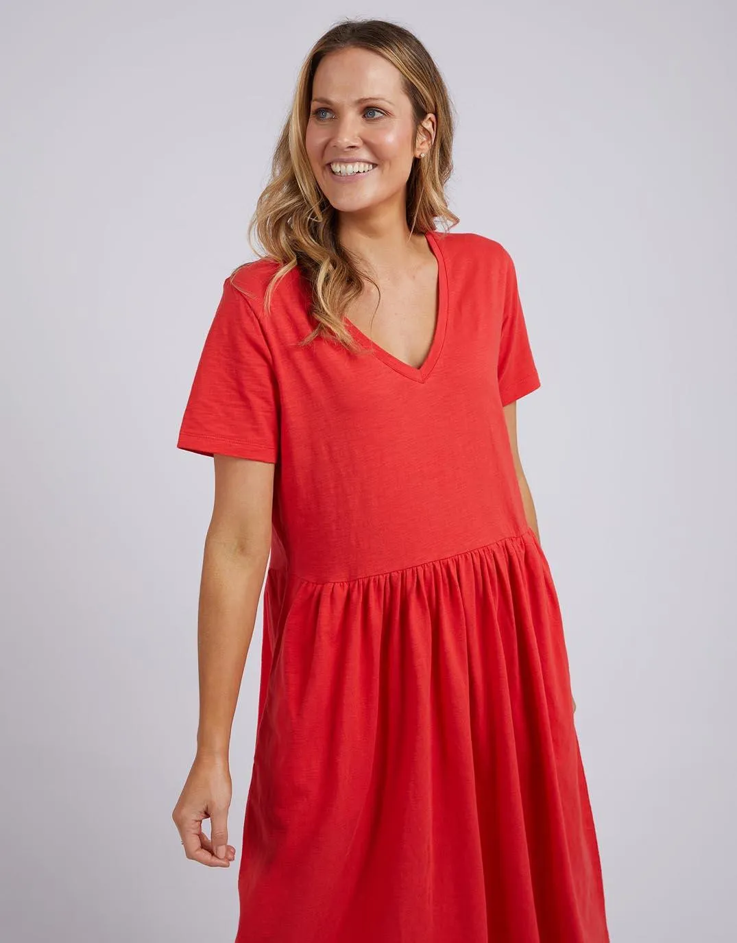 Mimi Midi Dress - Cherry sold by White & Co product image thumbnail 4