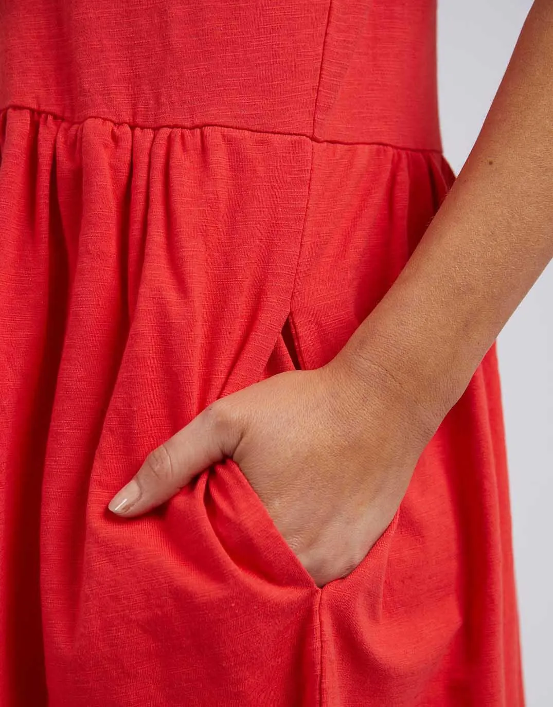 Mimi Midi Dress - Cherry sold by White & Co product image thumbnail 5