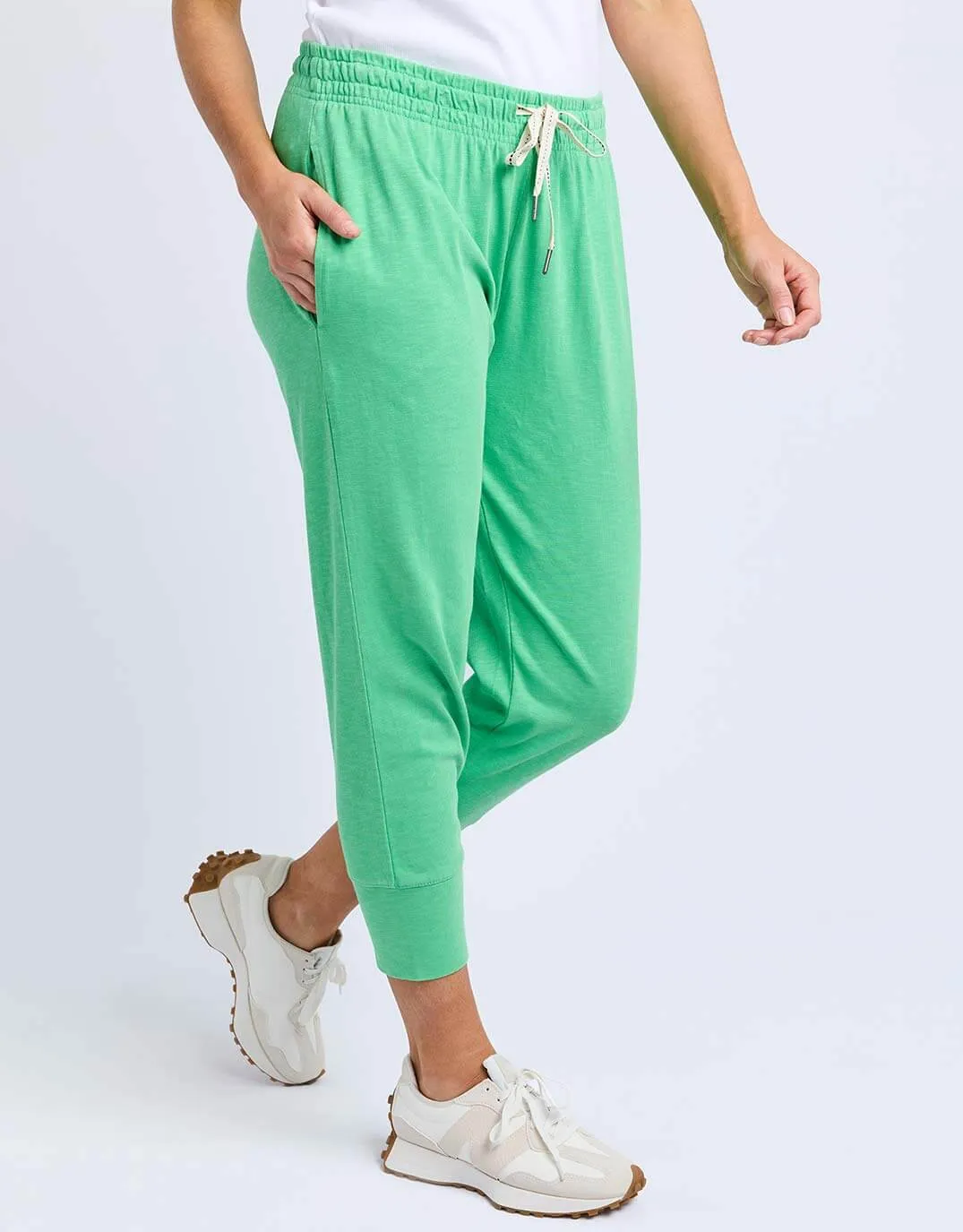 3/4 Brunch Pants - Spring Green sold by White & Co product image thumbnail 3
