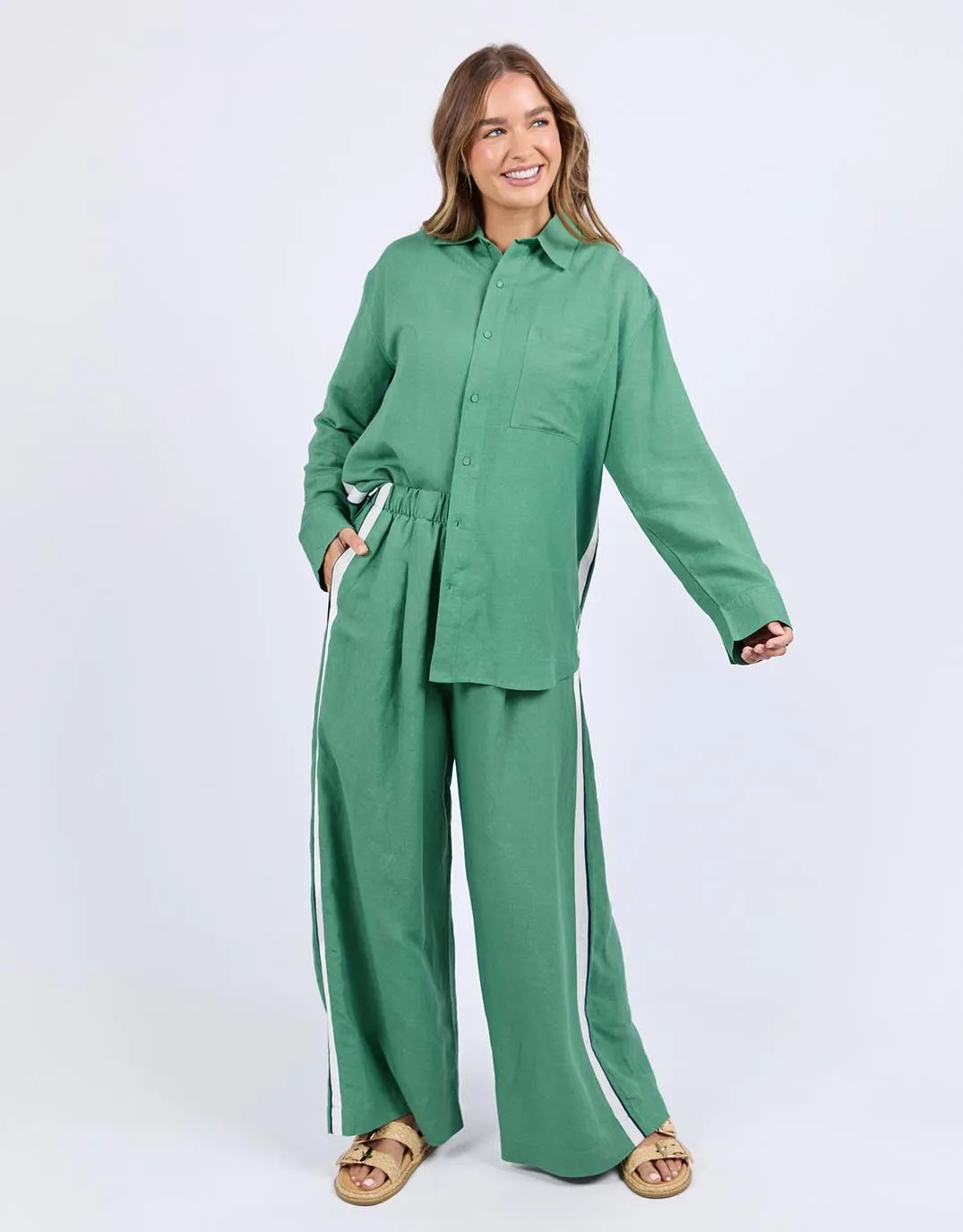 Elemental Shirt - Green sold by White & Co product image thumbnail 3