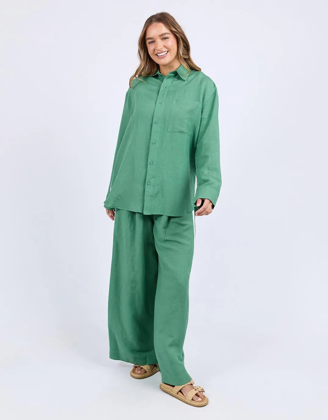 Elemental Shirt - Green sold by White & Co product image thumbnail 4