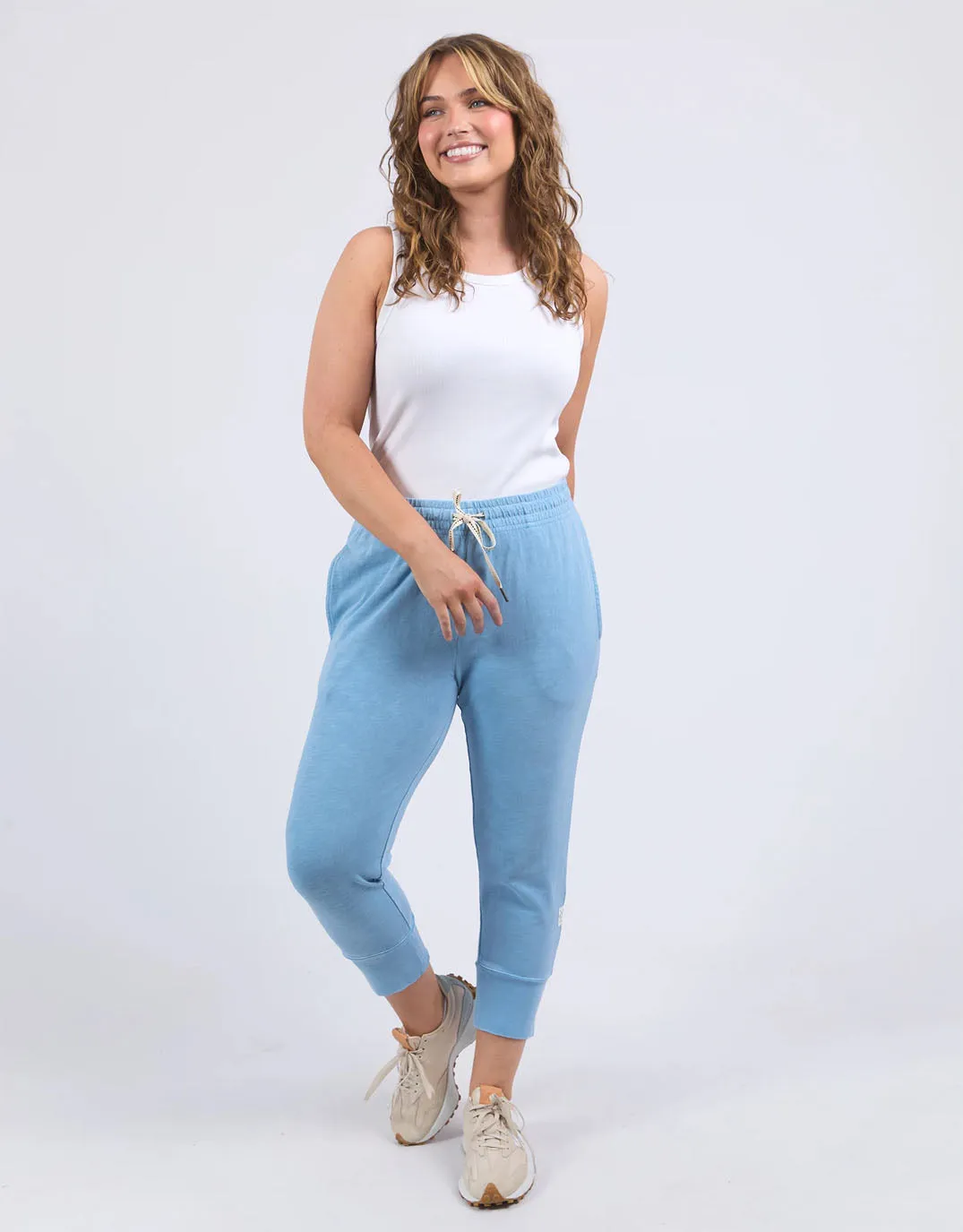 3/4 Brunch Pants - Dusk Blue sold by White & Co product image thumbnail 2