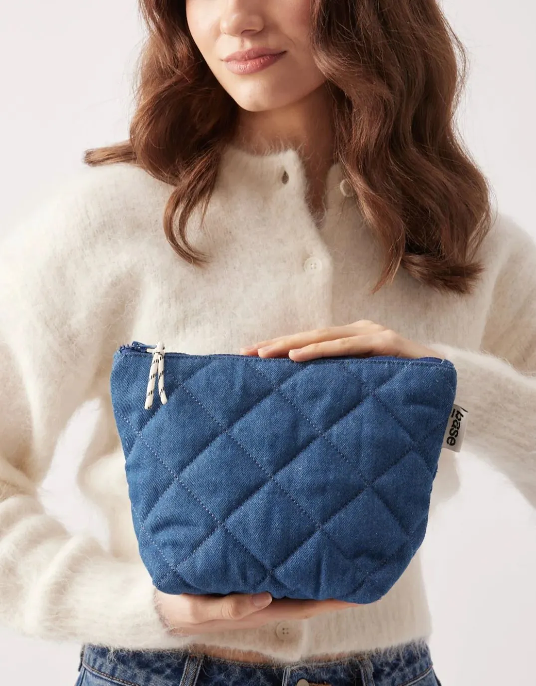 Cos Base Denim Pouch - Indigo sold by White & Co product image thumbnail 2