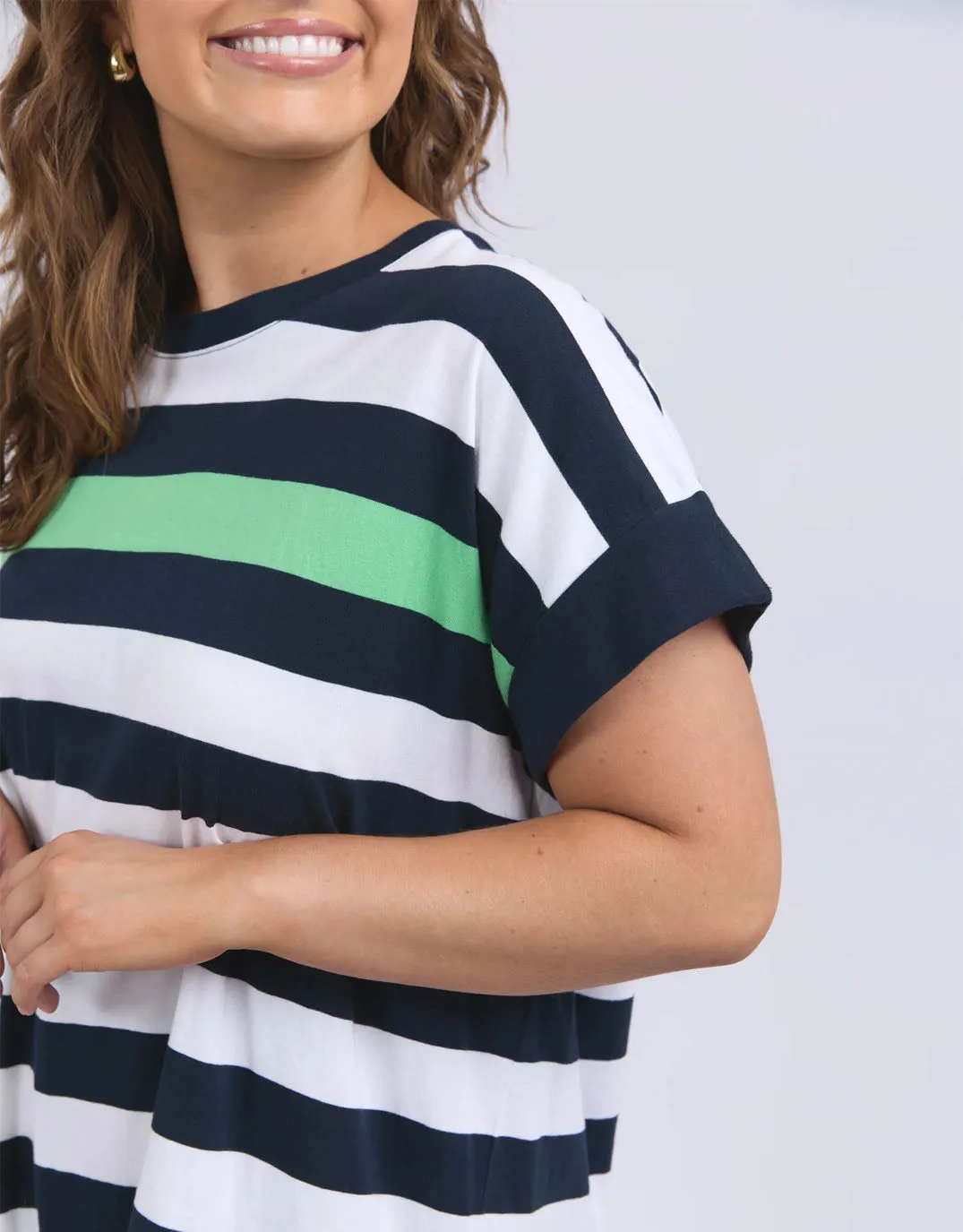 Mckinley Dress - Navy/White Stripe sold by White & Co product image thumbnail 4