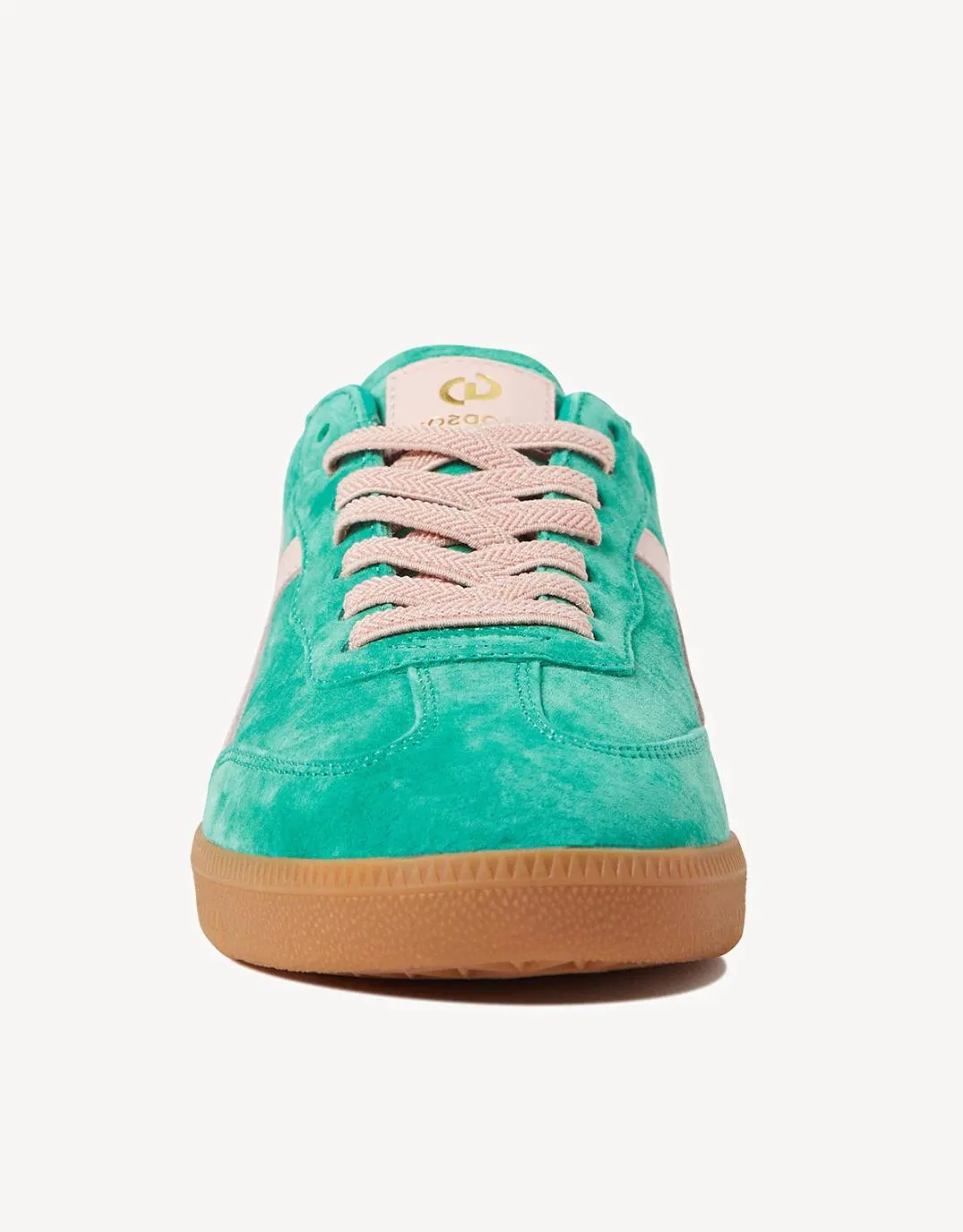 Crossroads Suede Sneakers - Pine/Pink sold by White & Co product image thumbnail 3