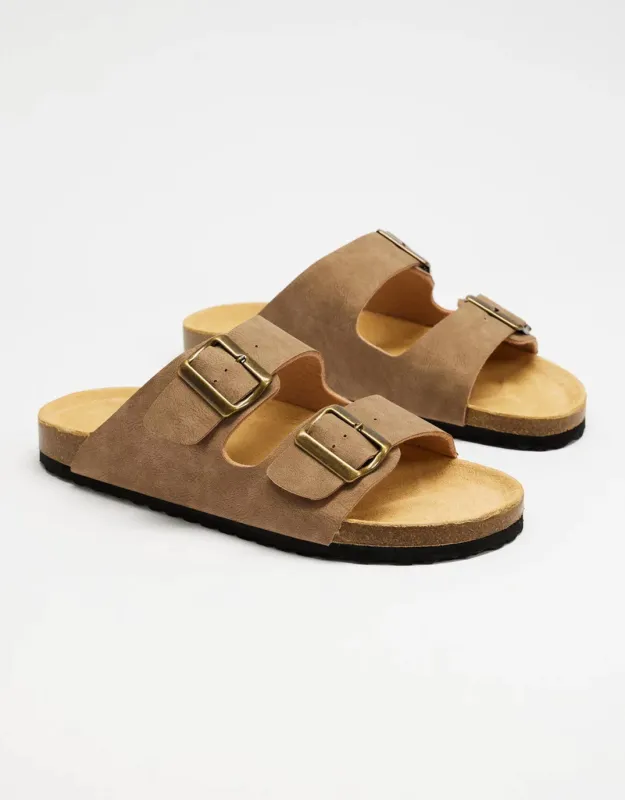 Ibiza Sandals - Taupe sold by White & Co
