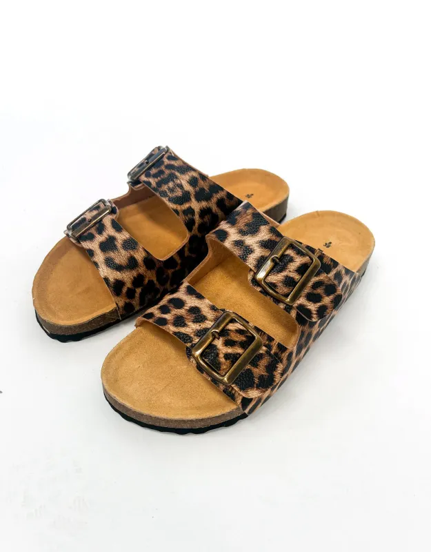 Ibiza Sandals - Ocelot sold by White & Co